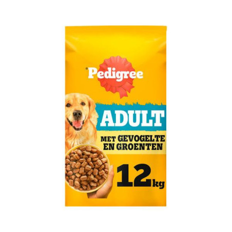 Pedigree droog adult kip/grnte 12kg