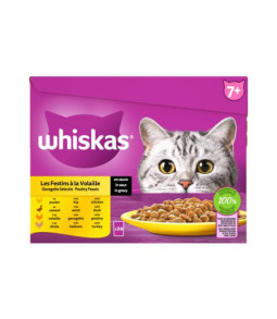 Whiskas mp senior gevogelte 24x85gr