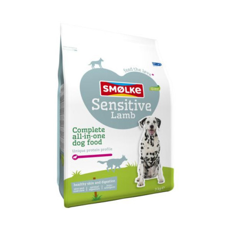 Smolke hond sensitive lam 3kg