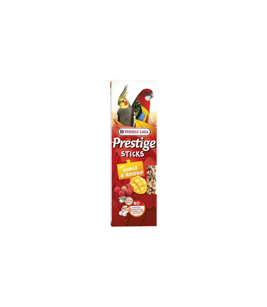 Vl sticks grote parkiet mango/rozeb