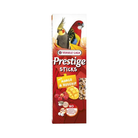 Vl sticks grote parkiet mango/rozeb