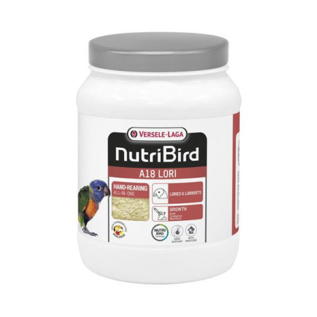 Nutribird a18 lori growth 800gr