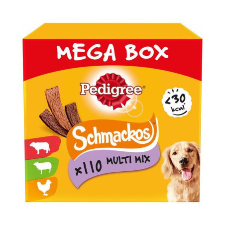 Pedigree megabox schmackos 110 st