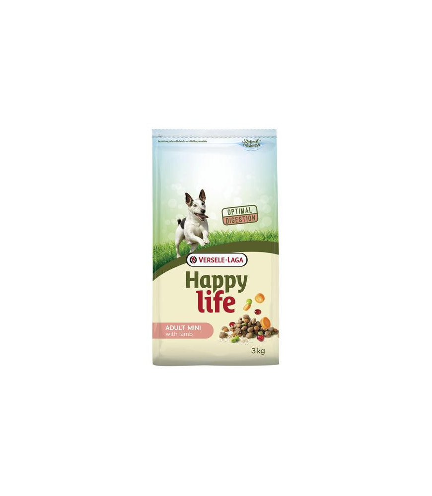 Happy life hond lam mini 3 kg