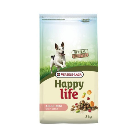 Happy life hond lam mini 3 kg