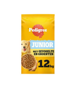 Pedigree junior kip 12 kg