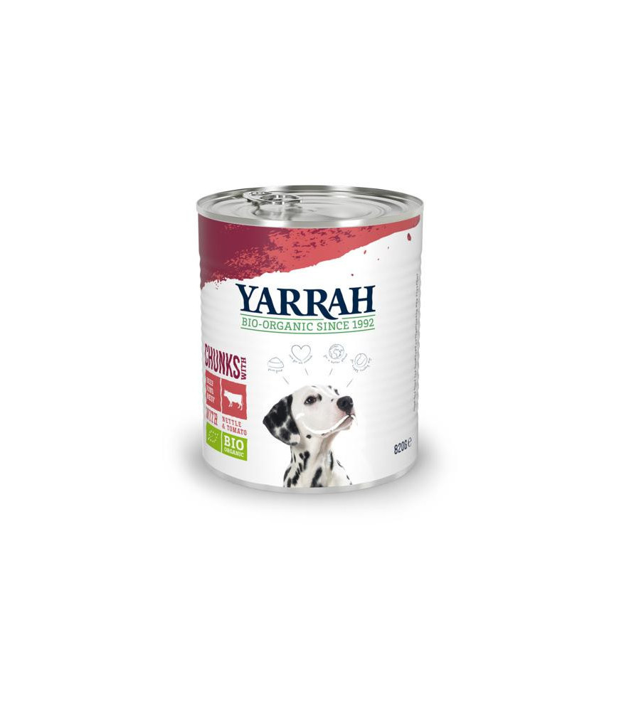 Yarrah hond blik rund 820gr