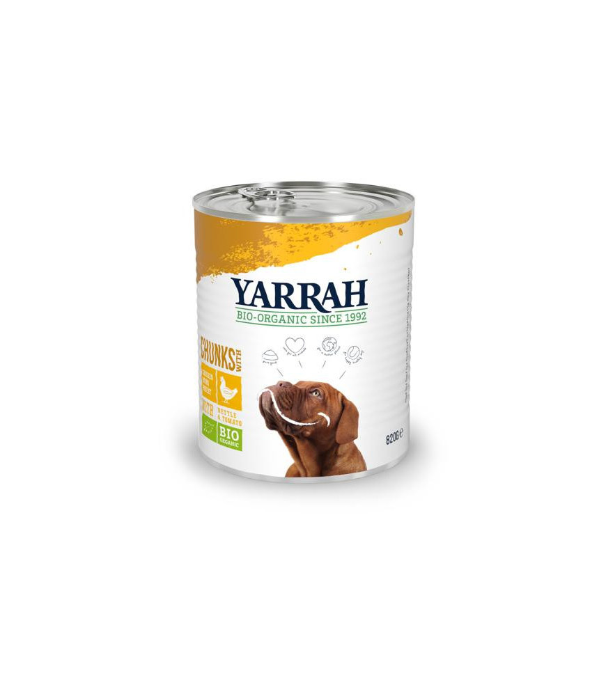 Yarrah hond blik kip 850gr