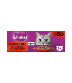 Whiskas mp classic gelei 60st