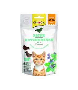 Gimcat crunchy snack eend/catnip