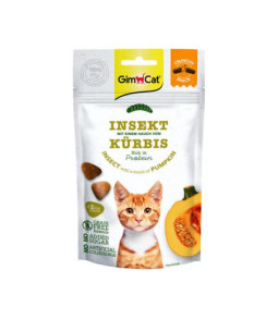 Gimcat crunchy snack insect/pompoen