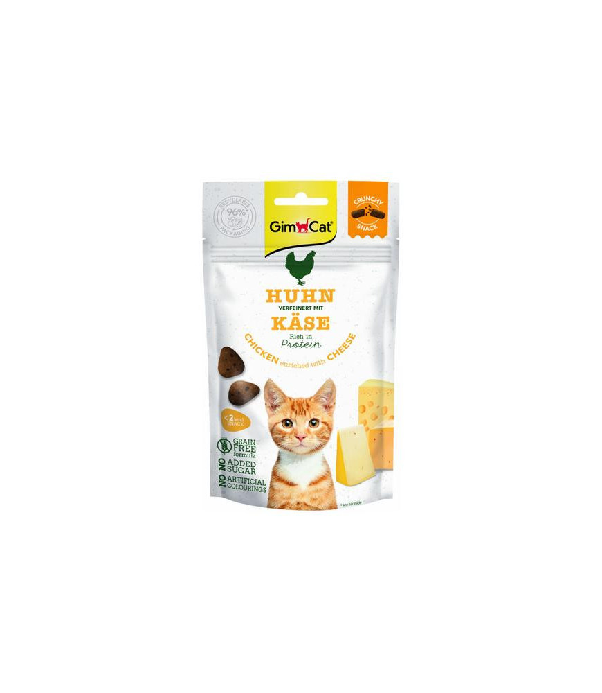 Gimcat crunchy snack kip/kaas