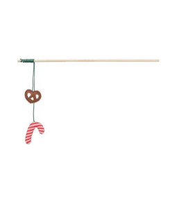 Xmas hengel suikerriet hout 48 cm