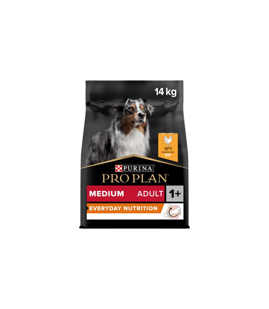 Proplan hond adult medium kip 14kg