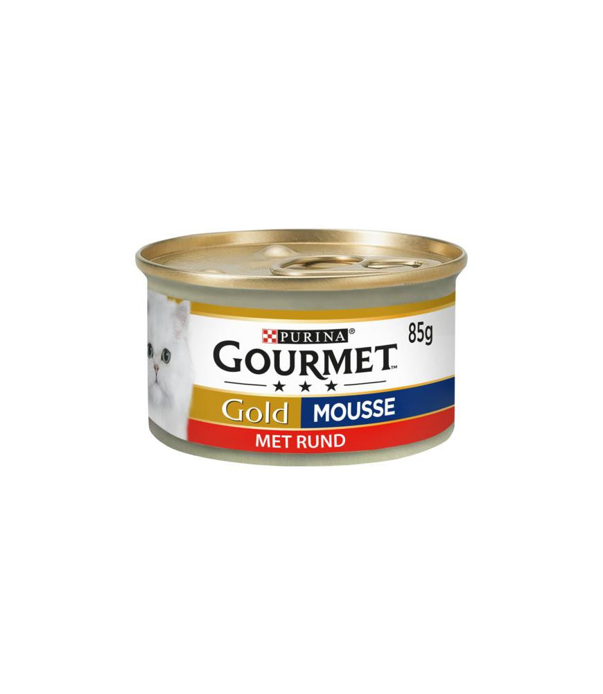 Gourmet gold mousse rund