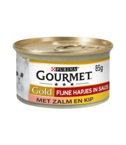 Gourmet gold fijne hapjes zalm/kip