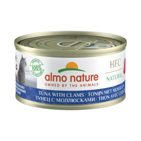 Almo kat nat tonijn/mossel 70 gram