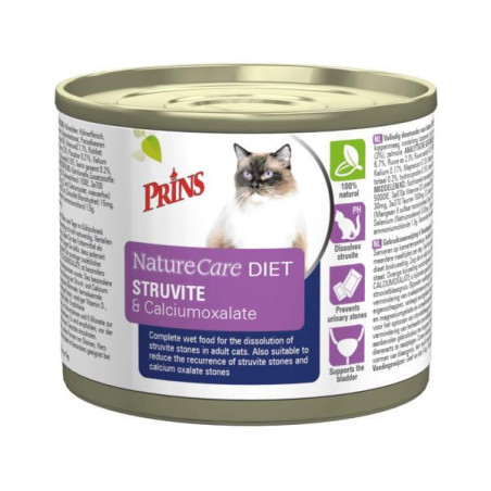 Prins kat blik diet struvite 200gr