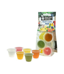 Fruitcups mix zak 6  stuks