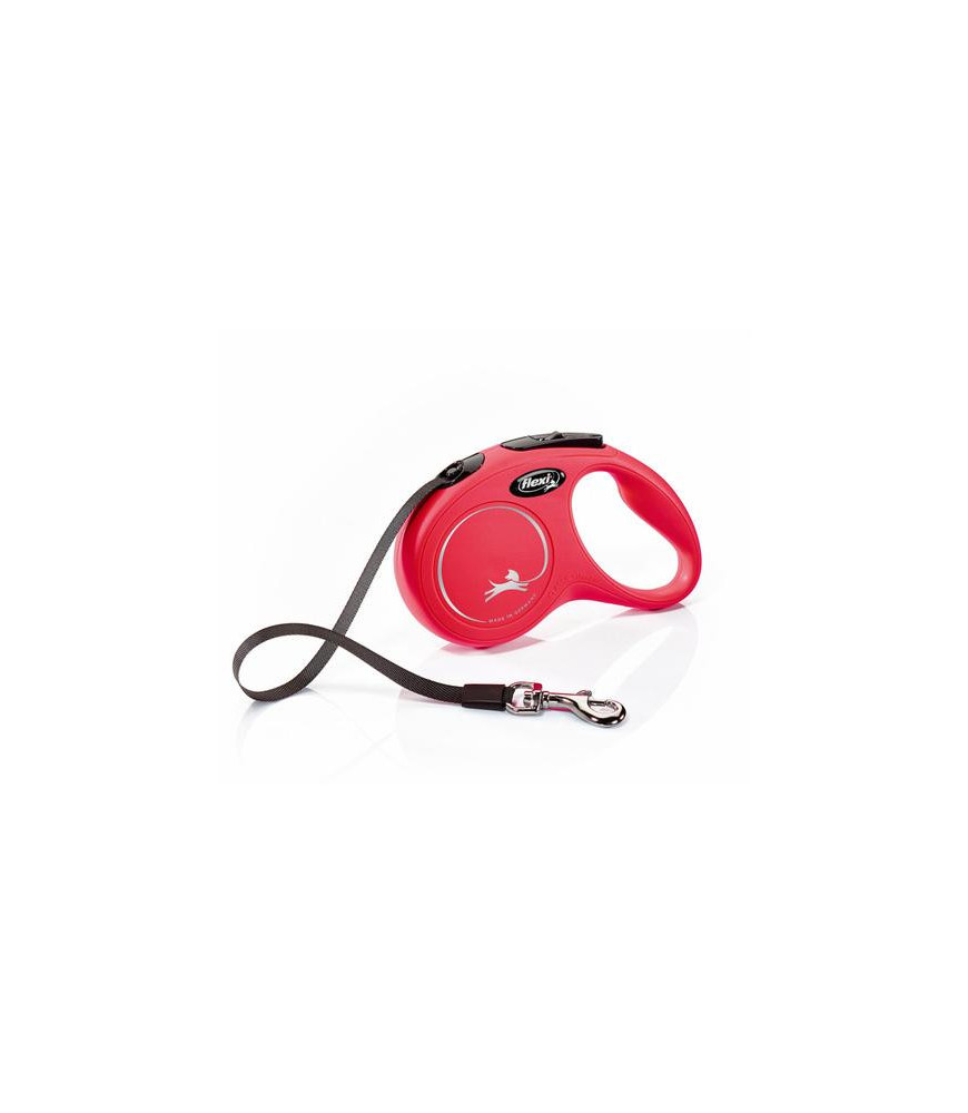 Flexi classic band rood sm 5 meter