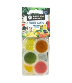 Vogelsnack fruitcup mix zak a 6st