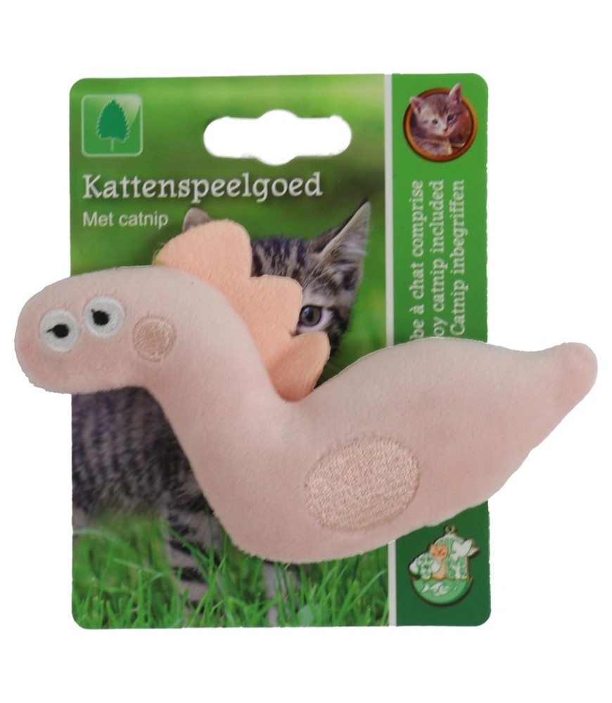K.splg draakje met catnip 14cm roze