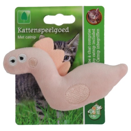K.splg draakje met catnip 14cm roze