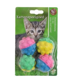 K.splg sponsbal+noppen 4cm a 4st