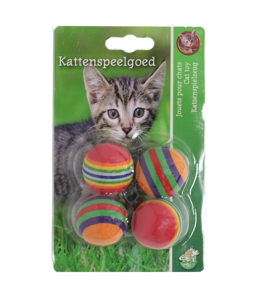 K.splg regenboogbal 4cm pak a 4st