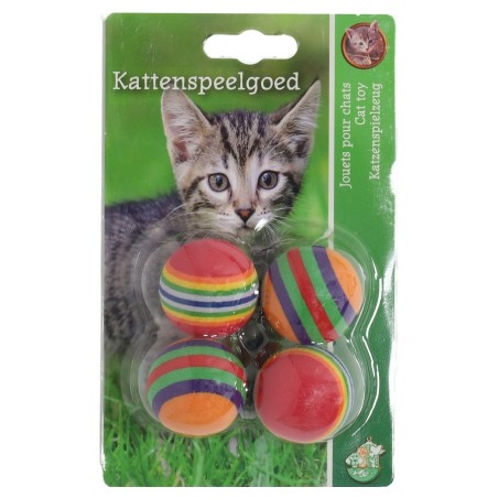 K.splg regenboogbal 4cm pak a 4st