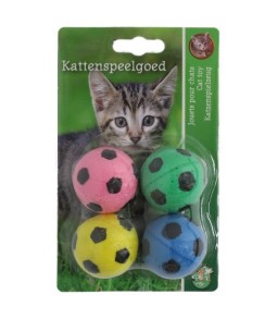 K.splg sponsvoetbal 4cm pak a 4st