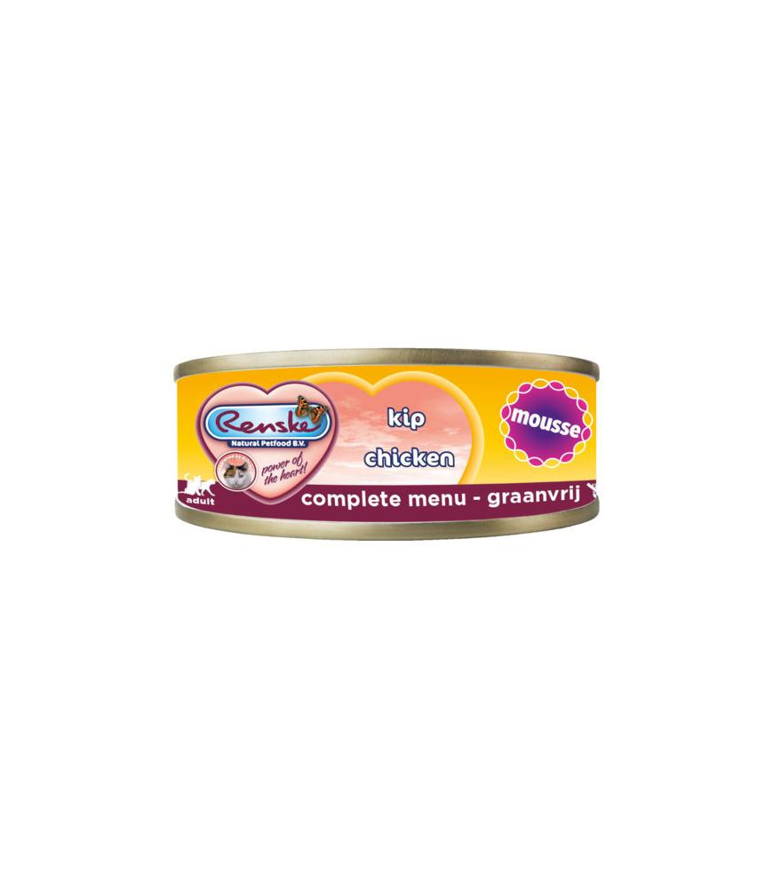 Renske kat blik mousse kip 70gr