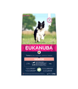 Eukanuba senior s/m lam/rijst 2.5kg