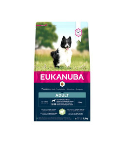 Eukanuba adult s/m lam/rijst 2.5kg