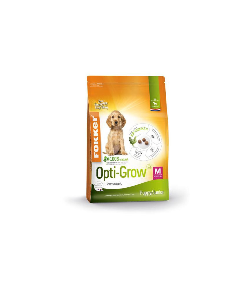 Dog opti-grow m 2.5 kg kip 