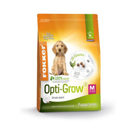 Dog opti-grow m 2.5 kg kip 