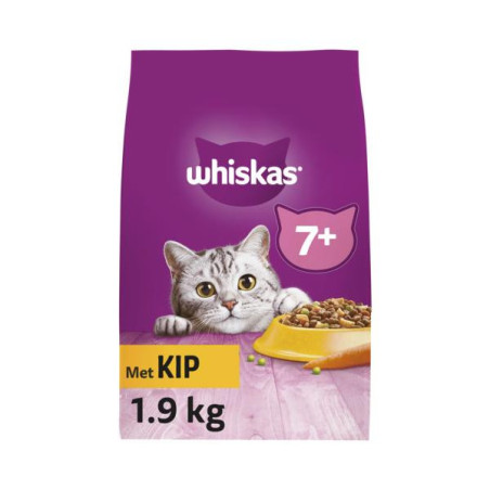 Whiskas senior kip 1.9kg