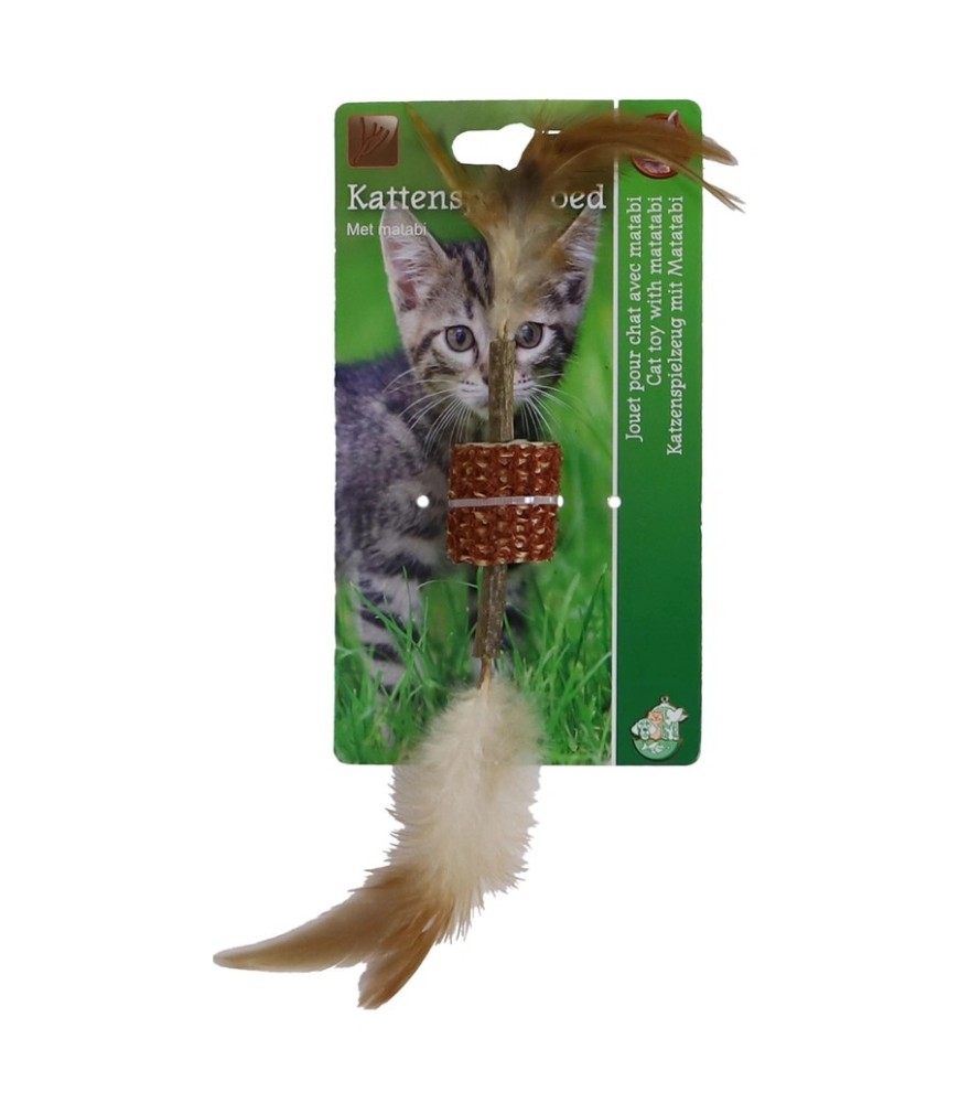 K.splg matabi stick+mais 8cm bruin