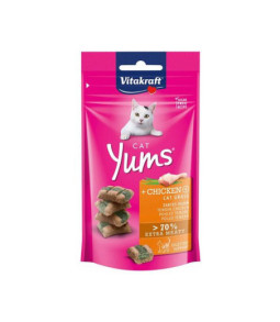 Vita cat yums kip/gras 40gr