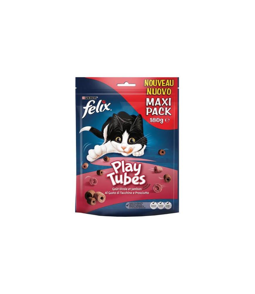 Felix play tubes kalkoen/ham 180gr