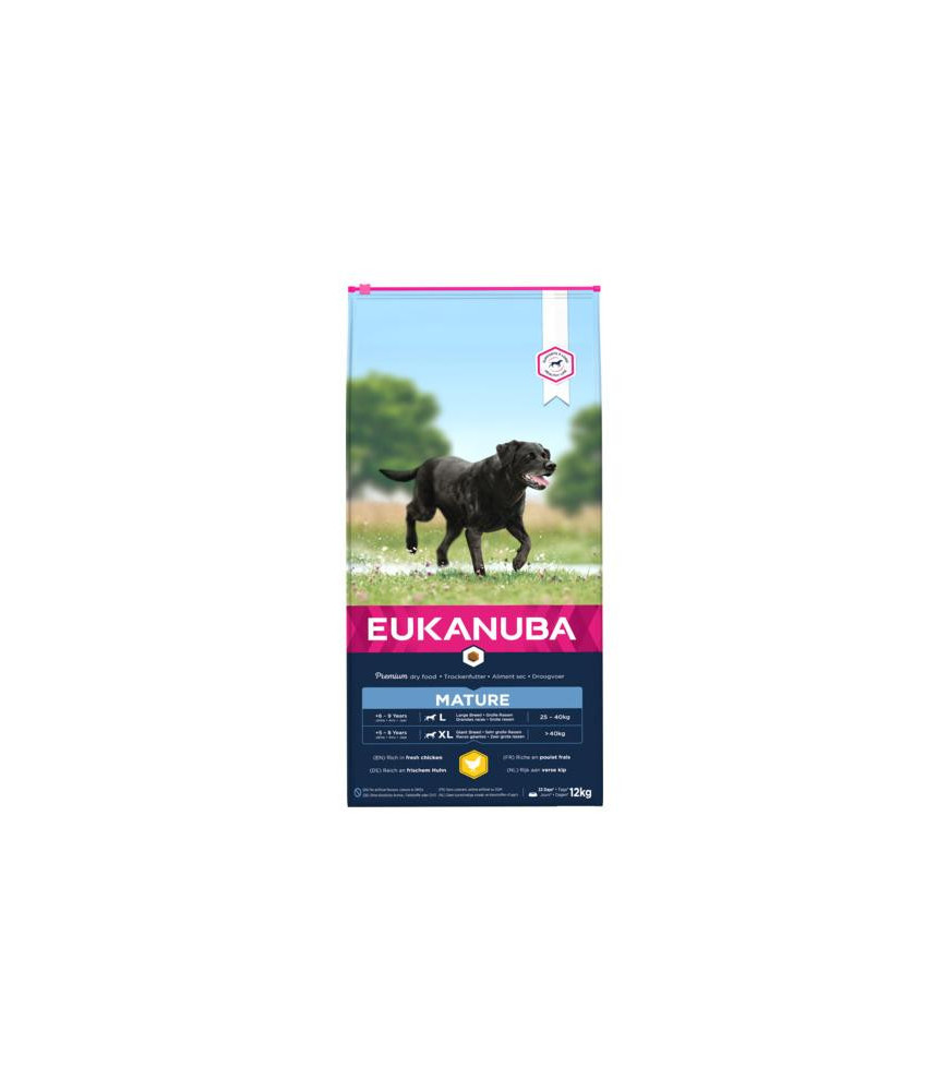 Eukanuba mature l/xl kip 12kg