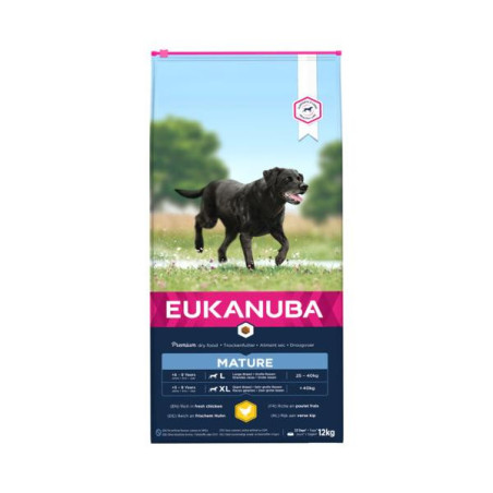 Eukanuba mature l/xl kip 12kg