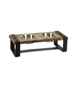 Dbl dinerset hout hond karinto 44cm