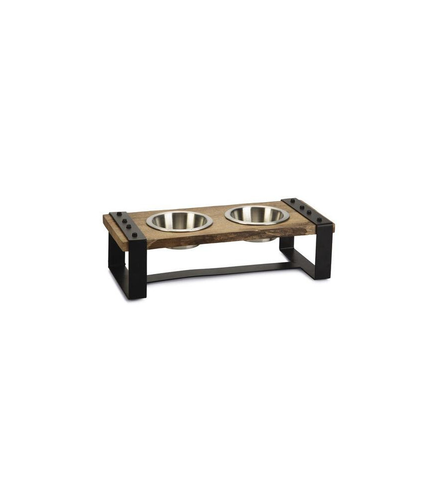 Dbl dinerset hout hond karinto 44cm