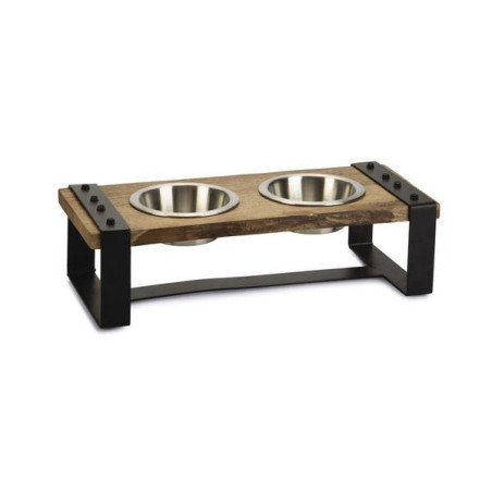 Dbl dinerset hout hond karinto 44cm