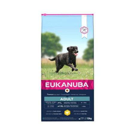 Eukanuba adult l/xl kip 12kg