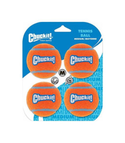 Chuckit tennisbal md 6 cm 4 pack