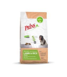 Prins hond hypo lam senior 15kg