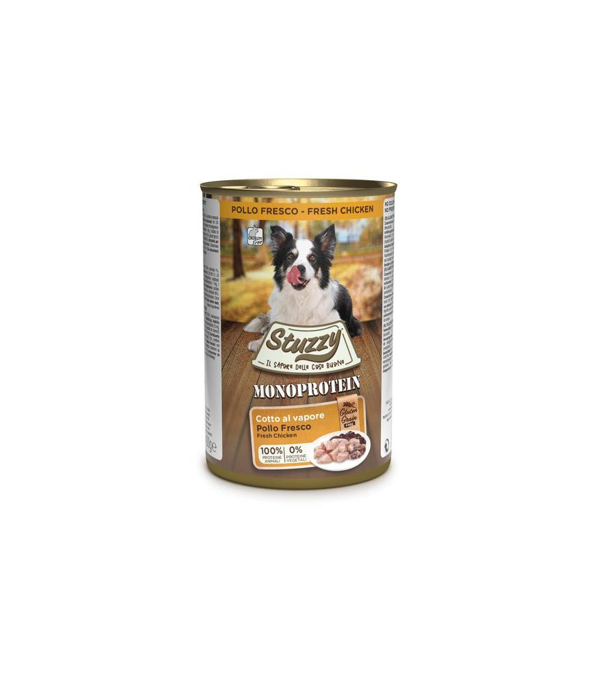 Stuzzy hond blik kip 400gr