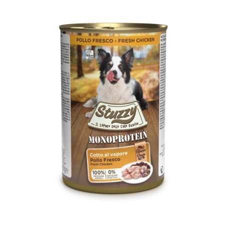 Stuzzy hond blik kip 400gr